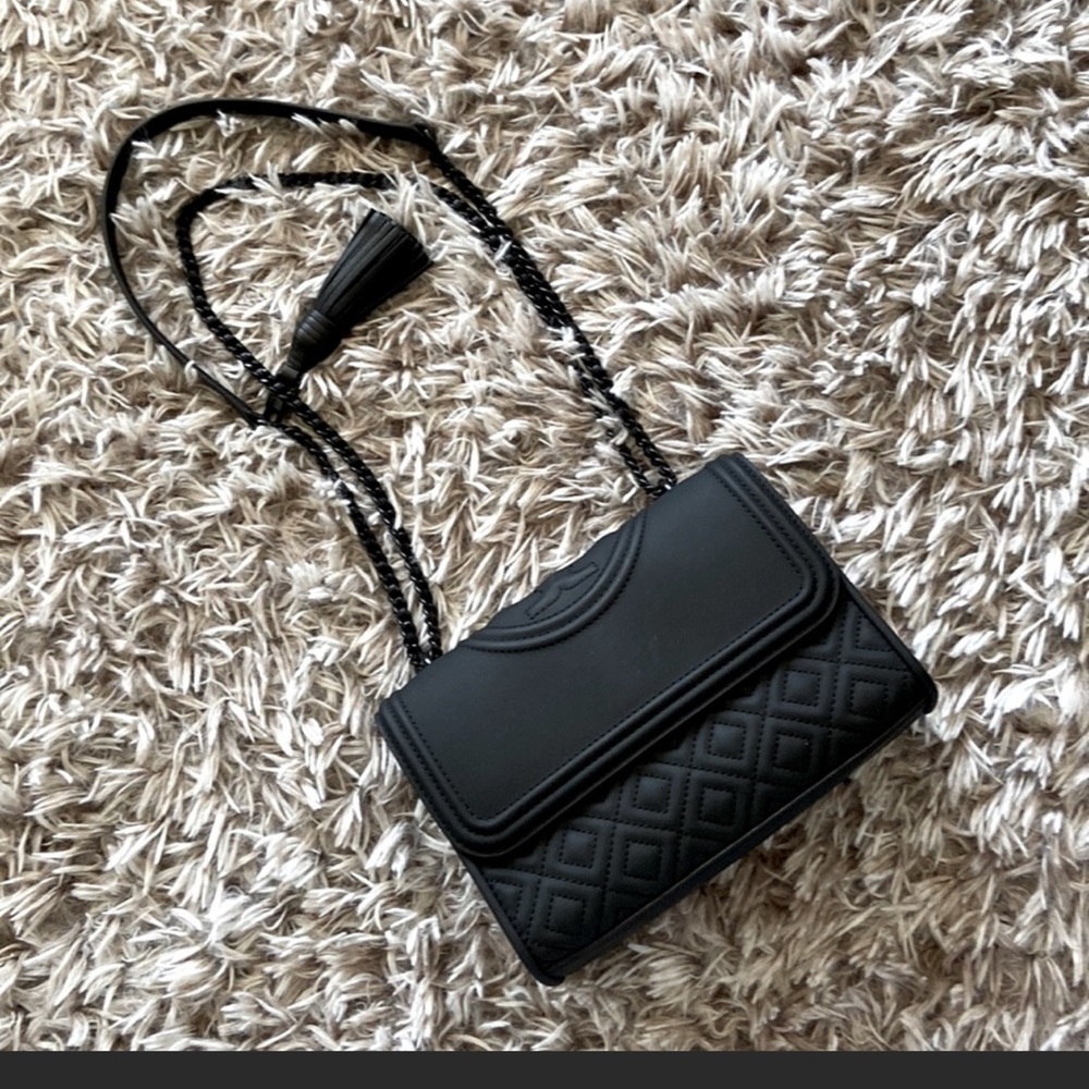Matte Black Tory Burch Crossbody